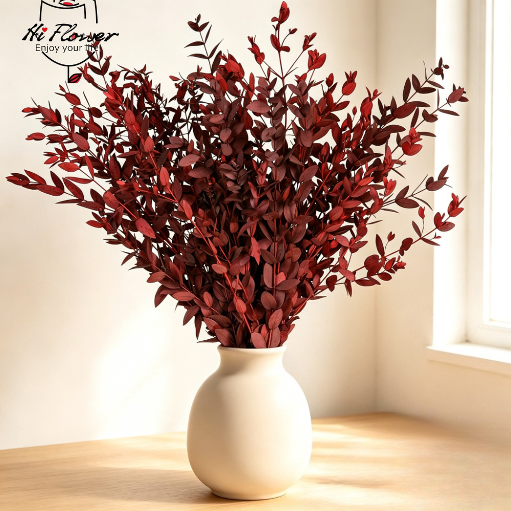 Florist Supply Vases - Натуральные сухие цветы, букет эвкалипта, декор