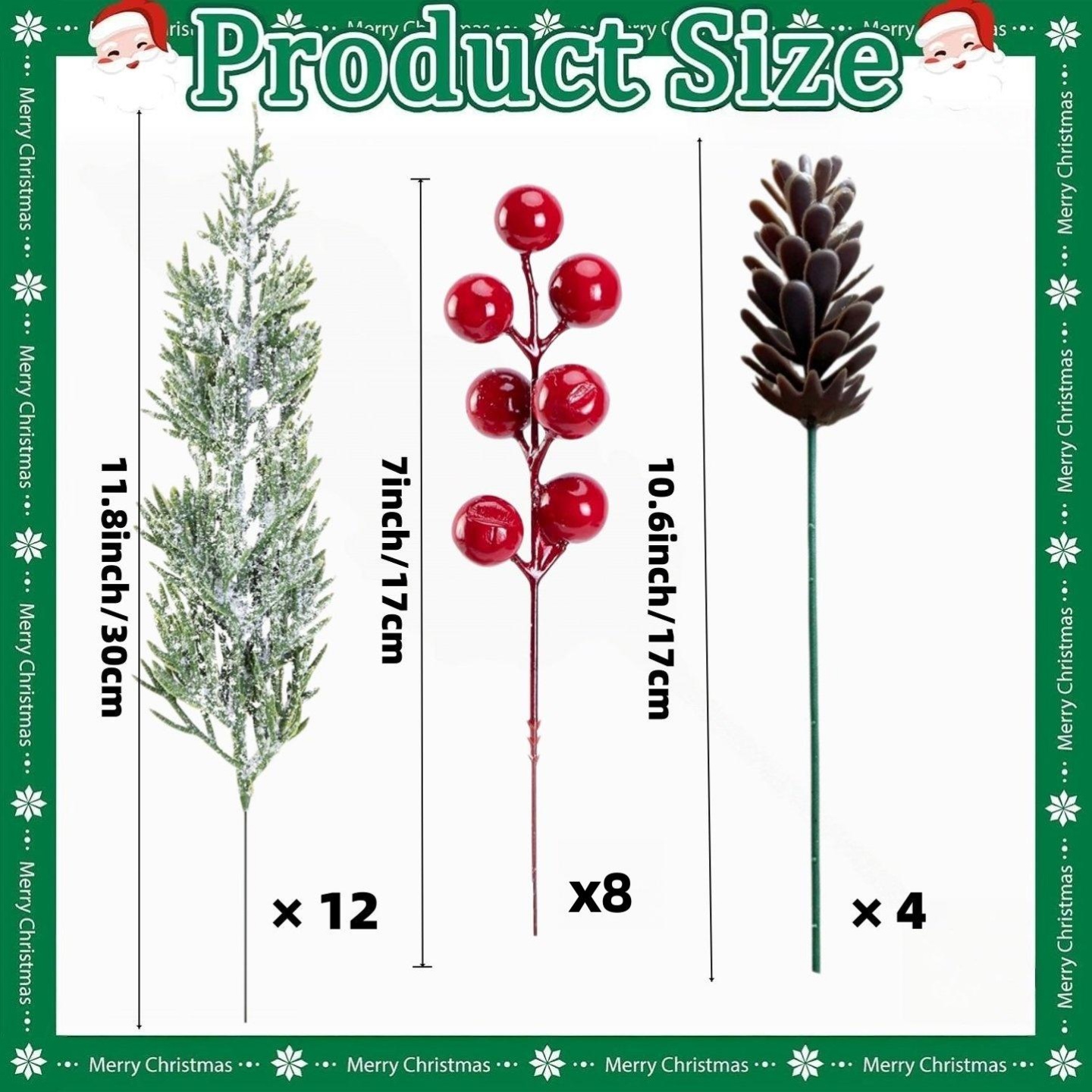 24 искусственных елочных ветки – обзор и цена Florist Supply Bulk