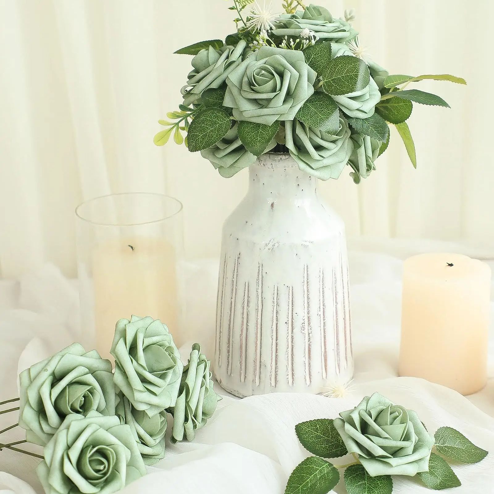 Искусственные цветы, 25 шт., н – обзор и цена Florist Supply Bulk